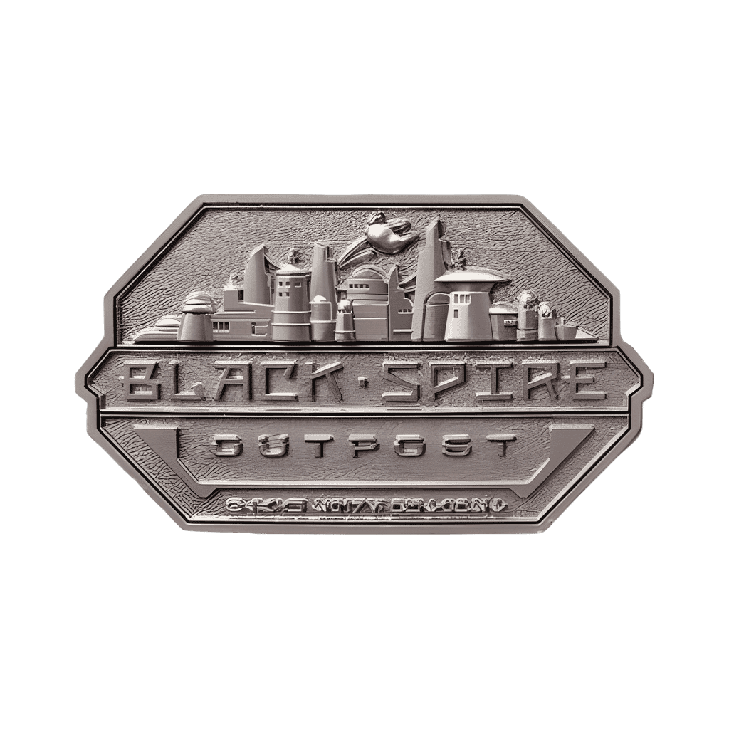 Black Spire Outpost Skyline Disney pin