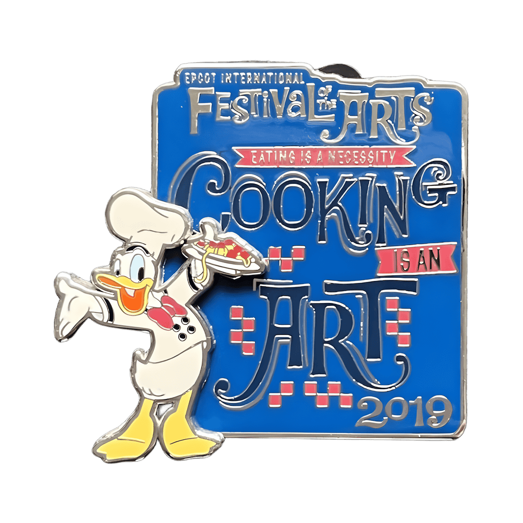 Cooking is an Art Disney pin