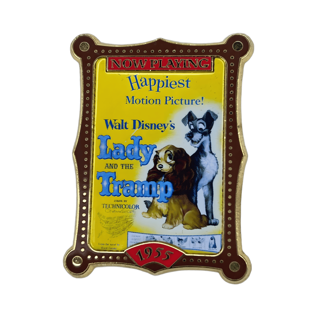 Lady and the Tramp Disney pin