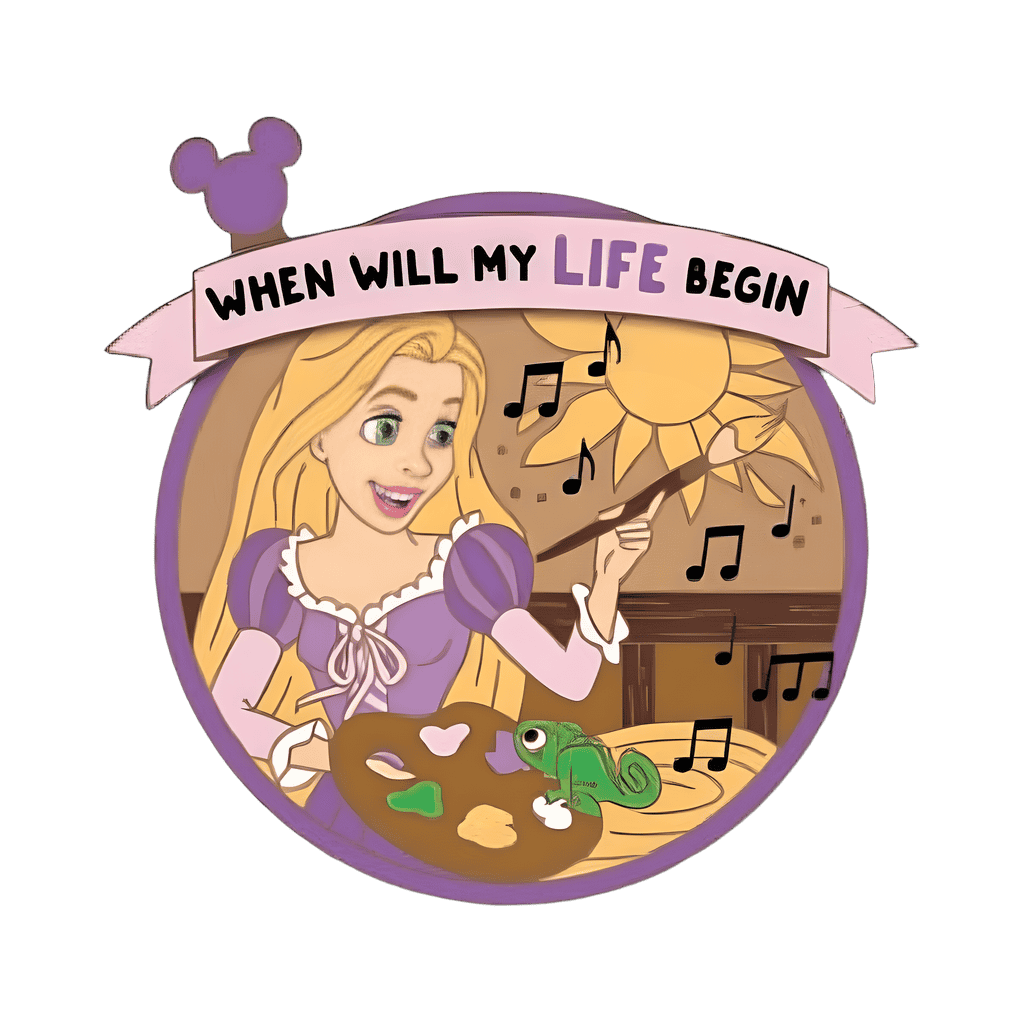 Tangled - When Will My Life Begin? Disney pin