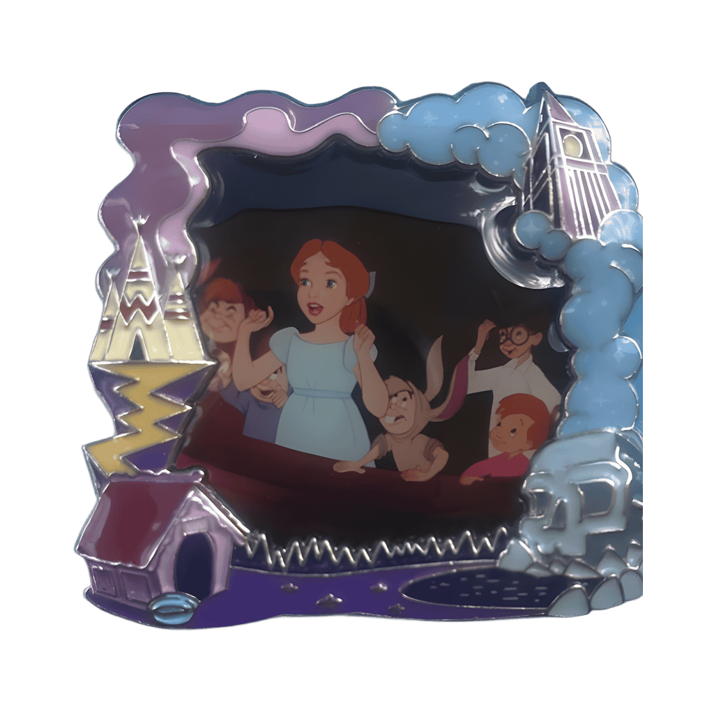 Characters Frame Version 1 - Wendy and the Lost Boys Disney pin