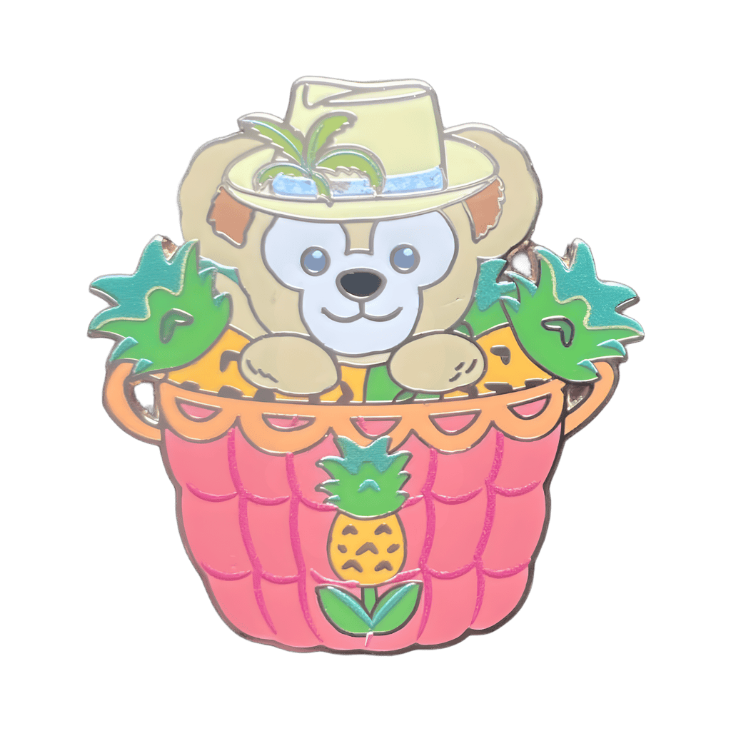 Duffy Pineapple Basket Disney pin