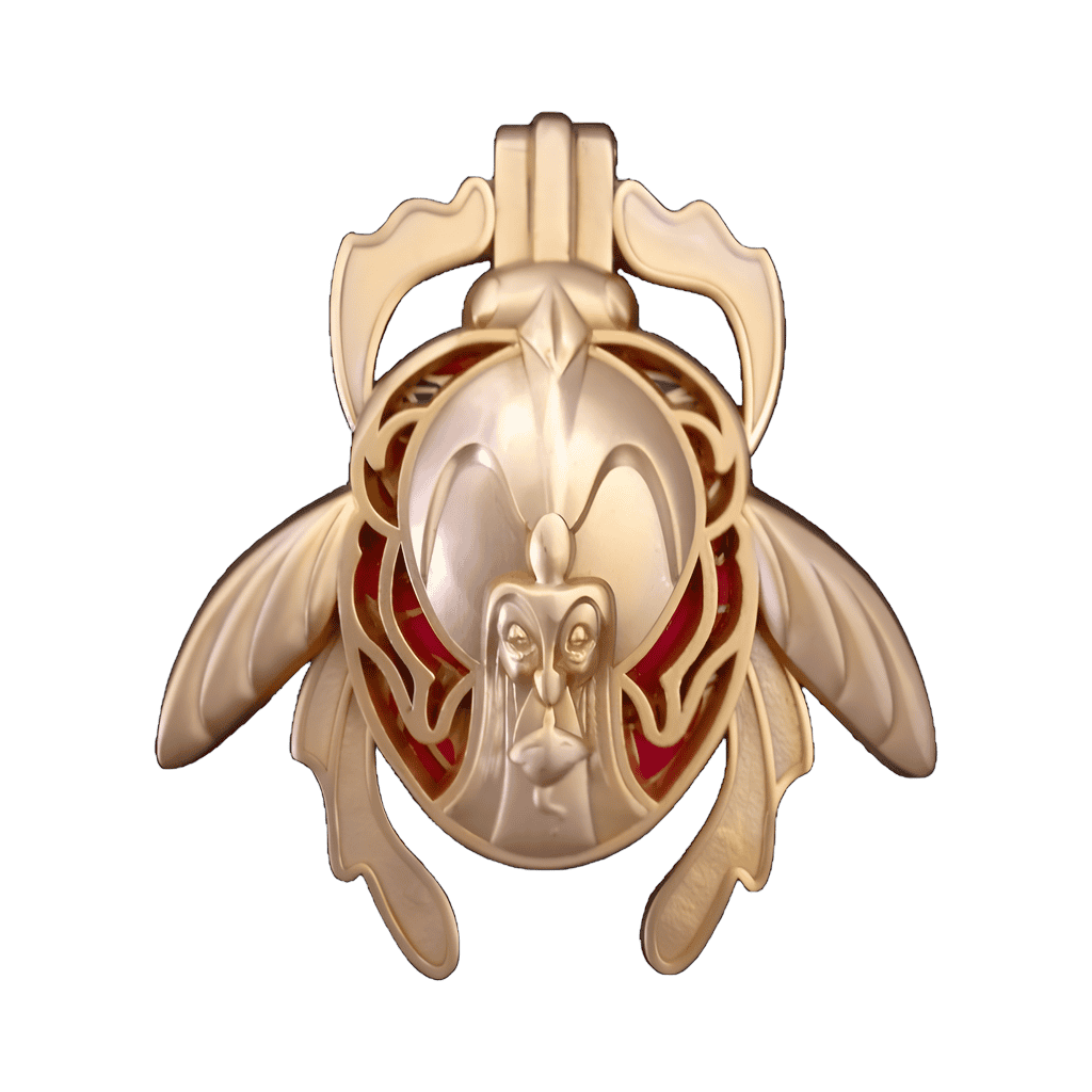 Jafar Hinged Beetle Disney pin