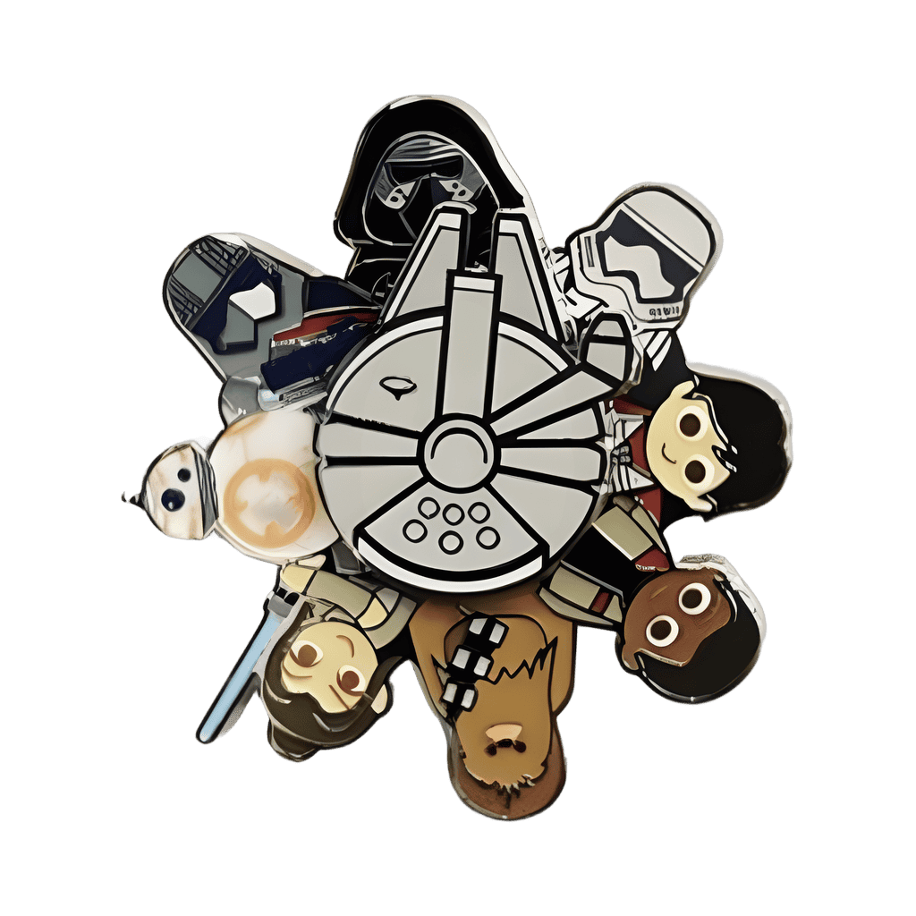 Star Wars Cute Spinner Disney pin