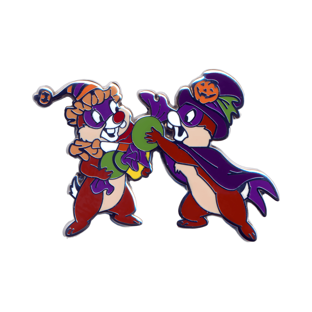 Chip as Mr. Hyde and Dale as a Clown Disney pin