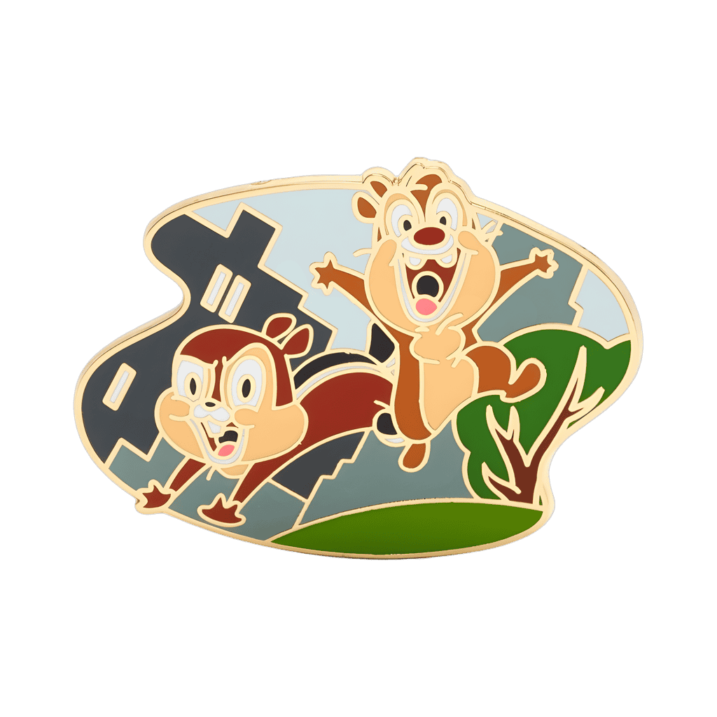 Chip and Dale New Cartoon Disney pin