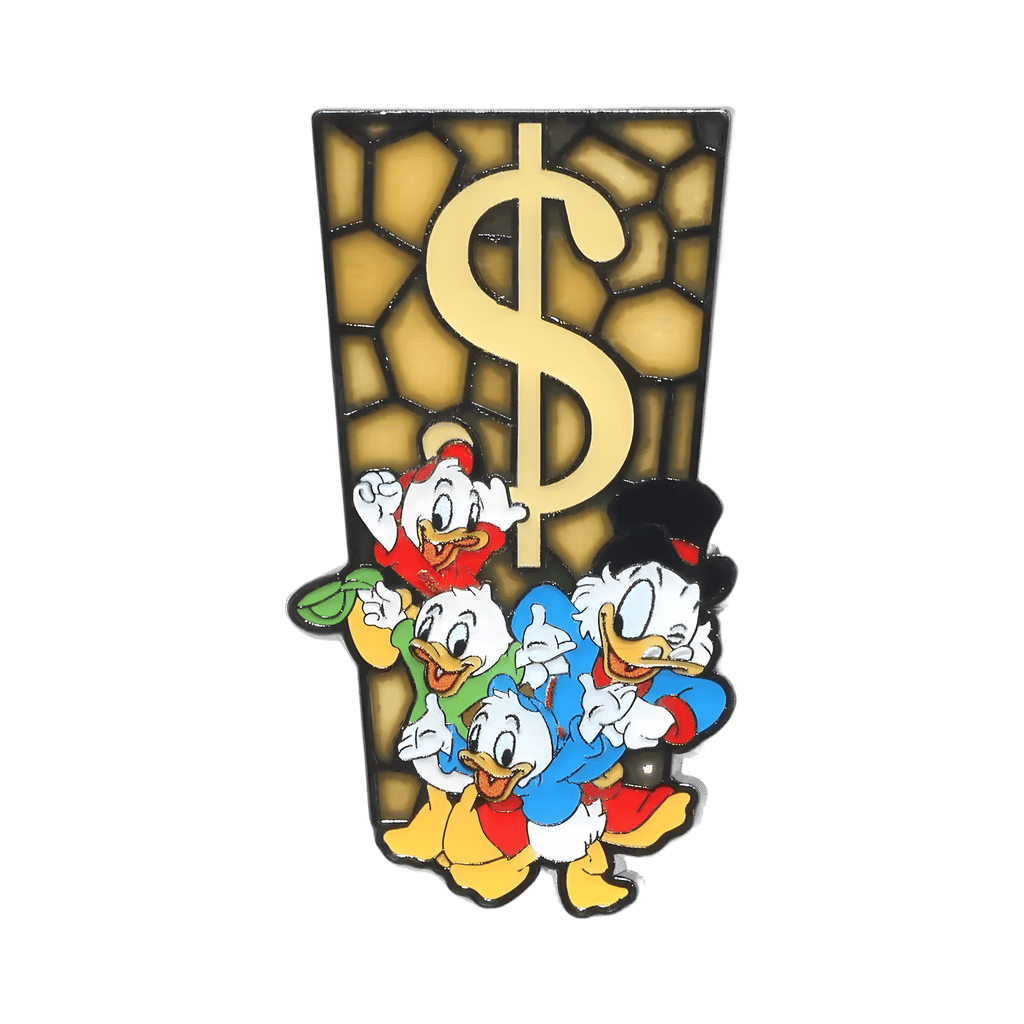 DuckTales Dollar Sign Disney pin