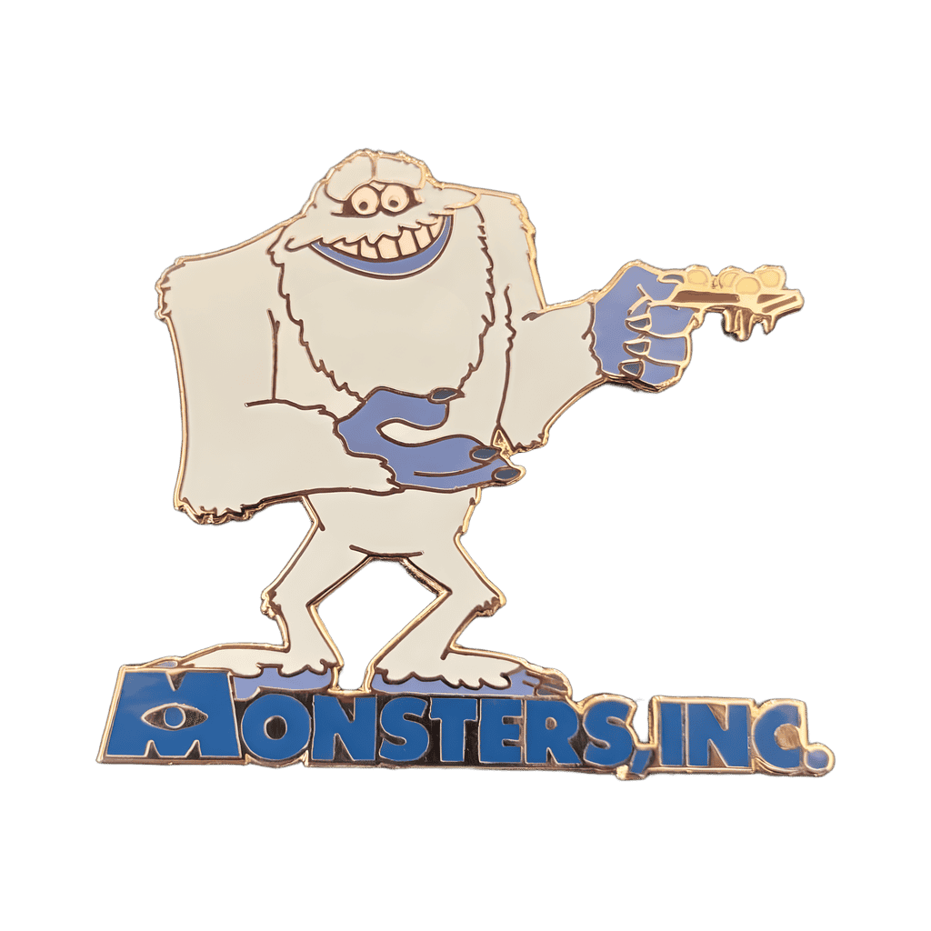 Abominable Snowman with ices on logo Disney pin