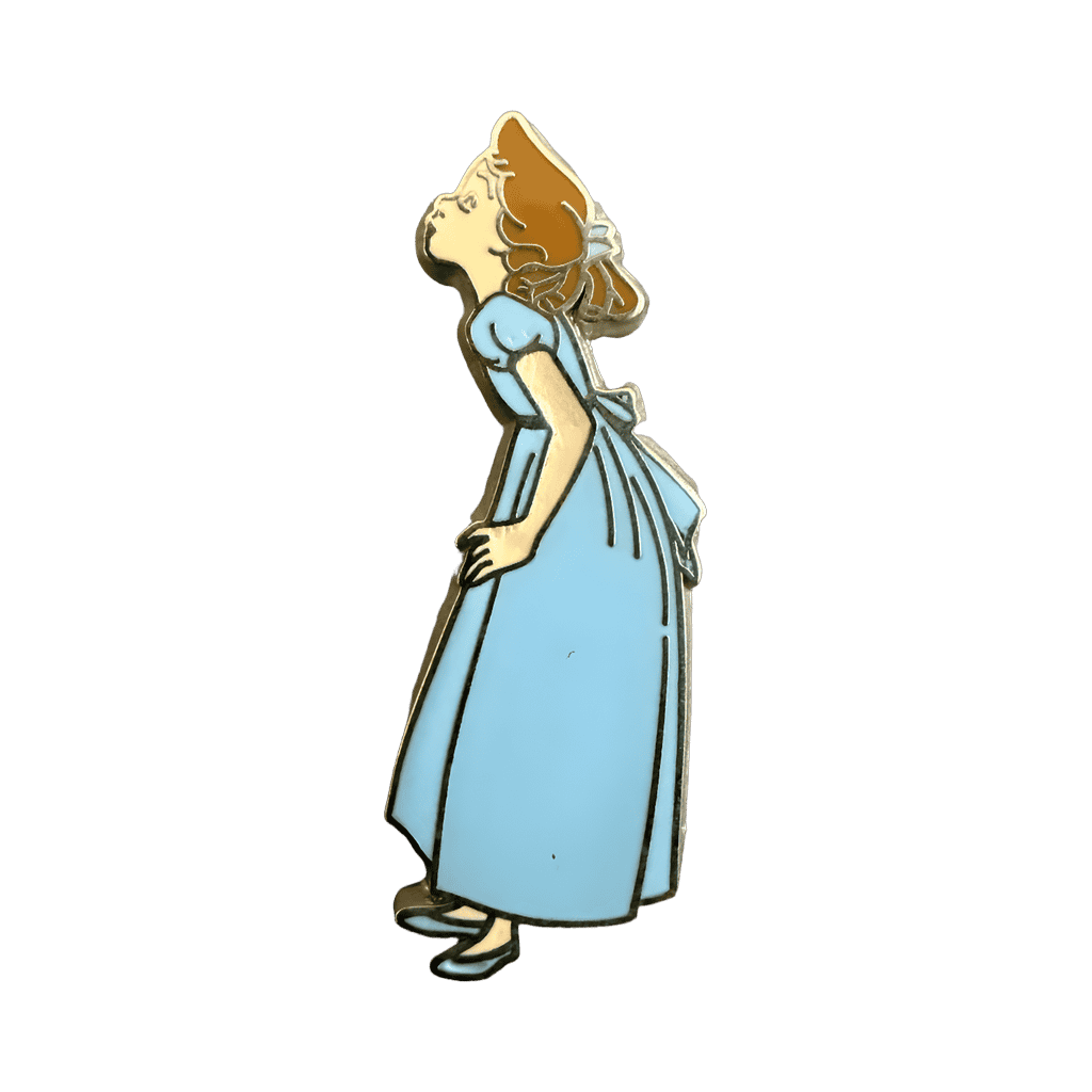 Wendy Kissing Disney pin