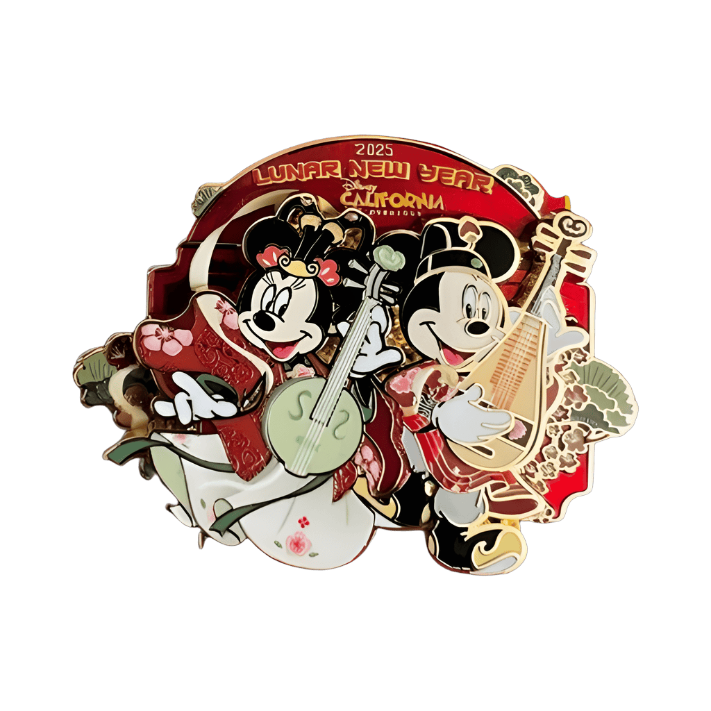 Mickey & Minnie Playing Instruments Disney pin