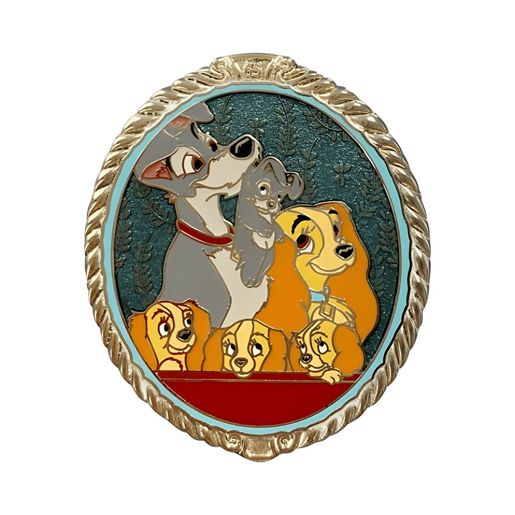 Family Portrait Disney pin