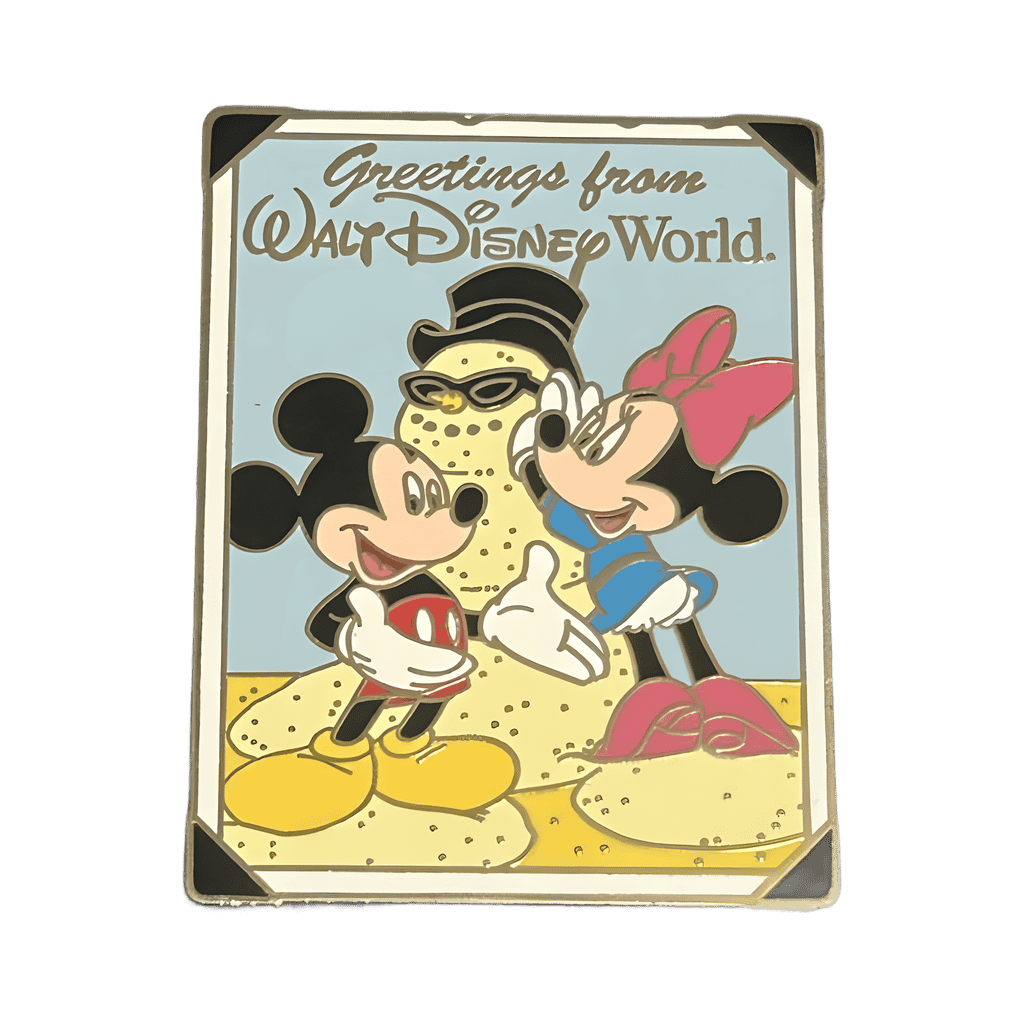 Greetings from Walt Disney World (Mickey and Minnie) Disney pin