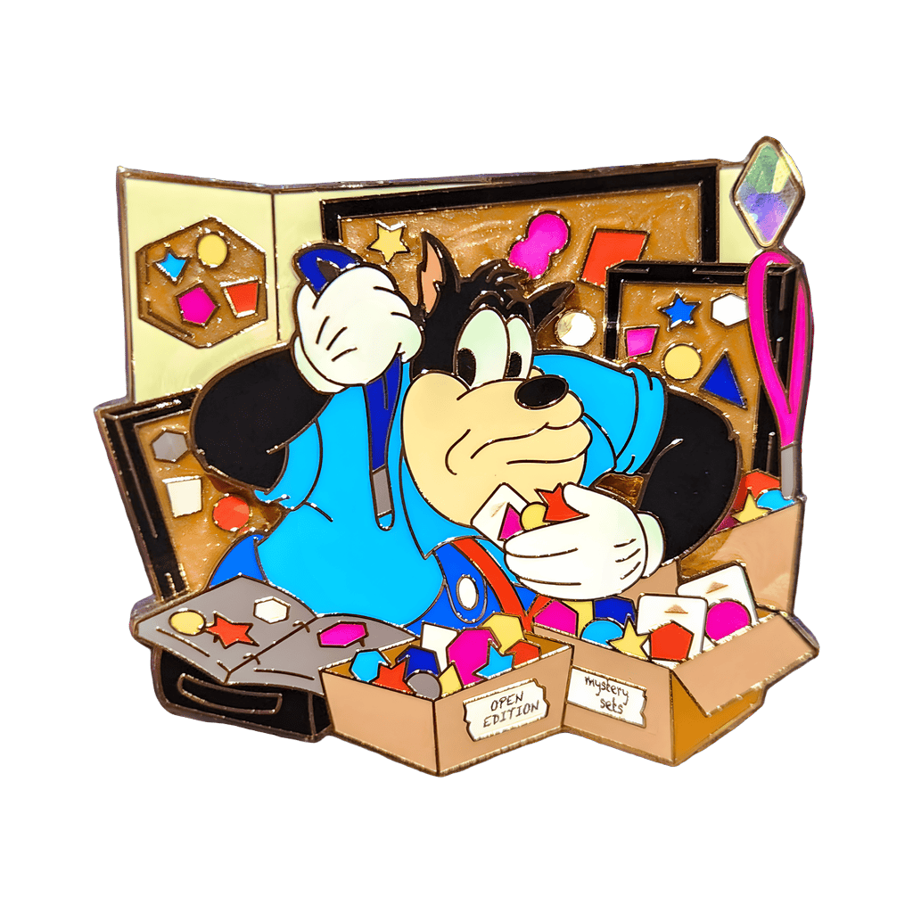 Pete with Too Many Pins Disney pin