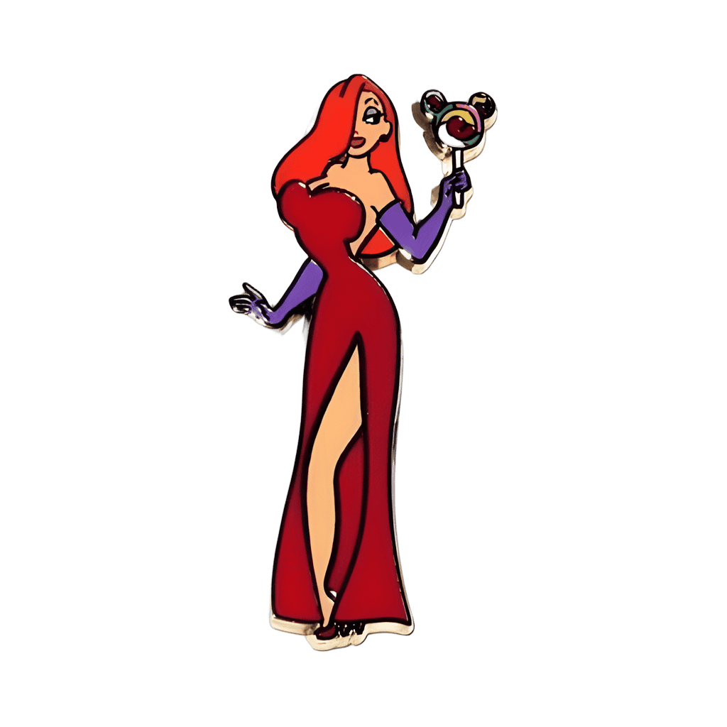 Jessica Rabbit Holding a Lollipop Disney pin