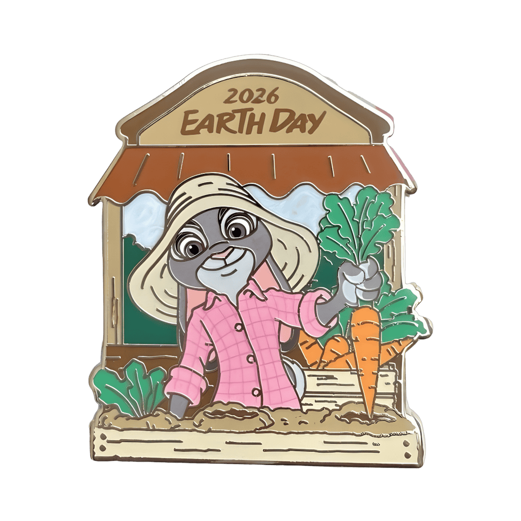 Judy Hopps Earth Day 2026 Disney pin