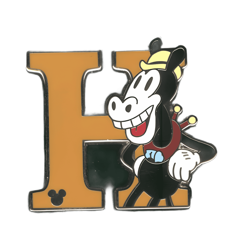 H for Horace Horsecollar Disney pin