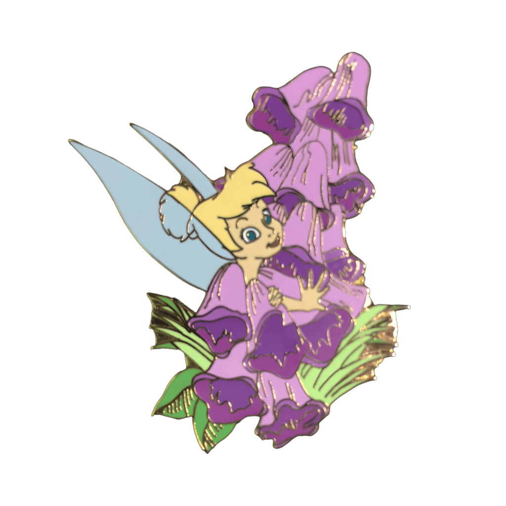 Tinker Bell In Purple Bell Flowers Disney pin