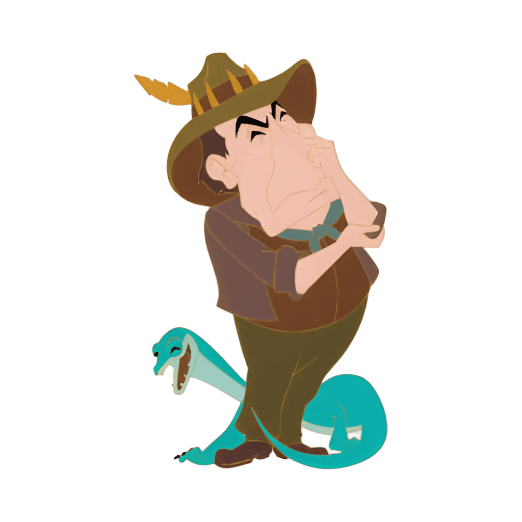 The Rescuers Down Under — Percival McLeach Disney pin