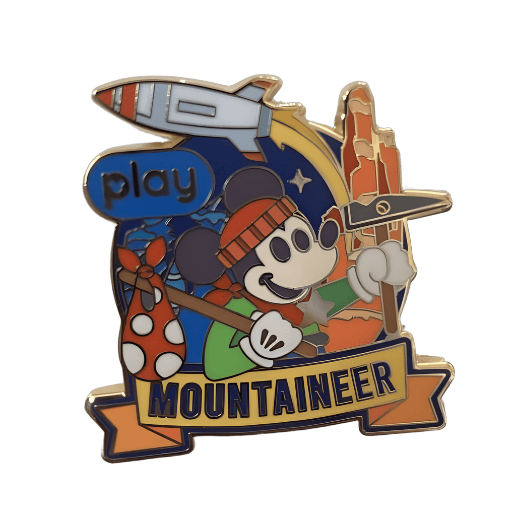 The Intrepid Mountaineer — Mickey Disney pin