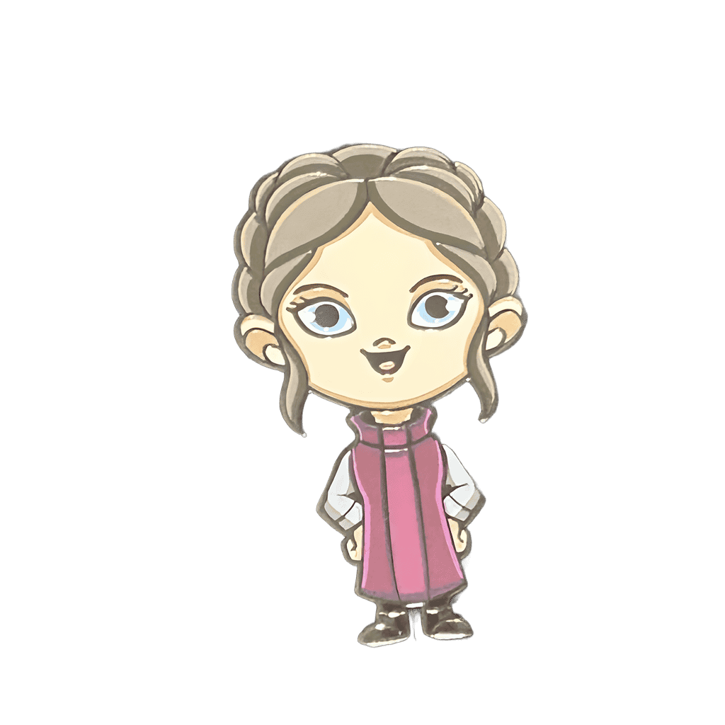 Young Leia Disney pin