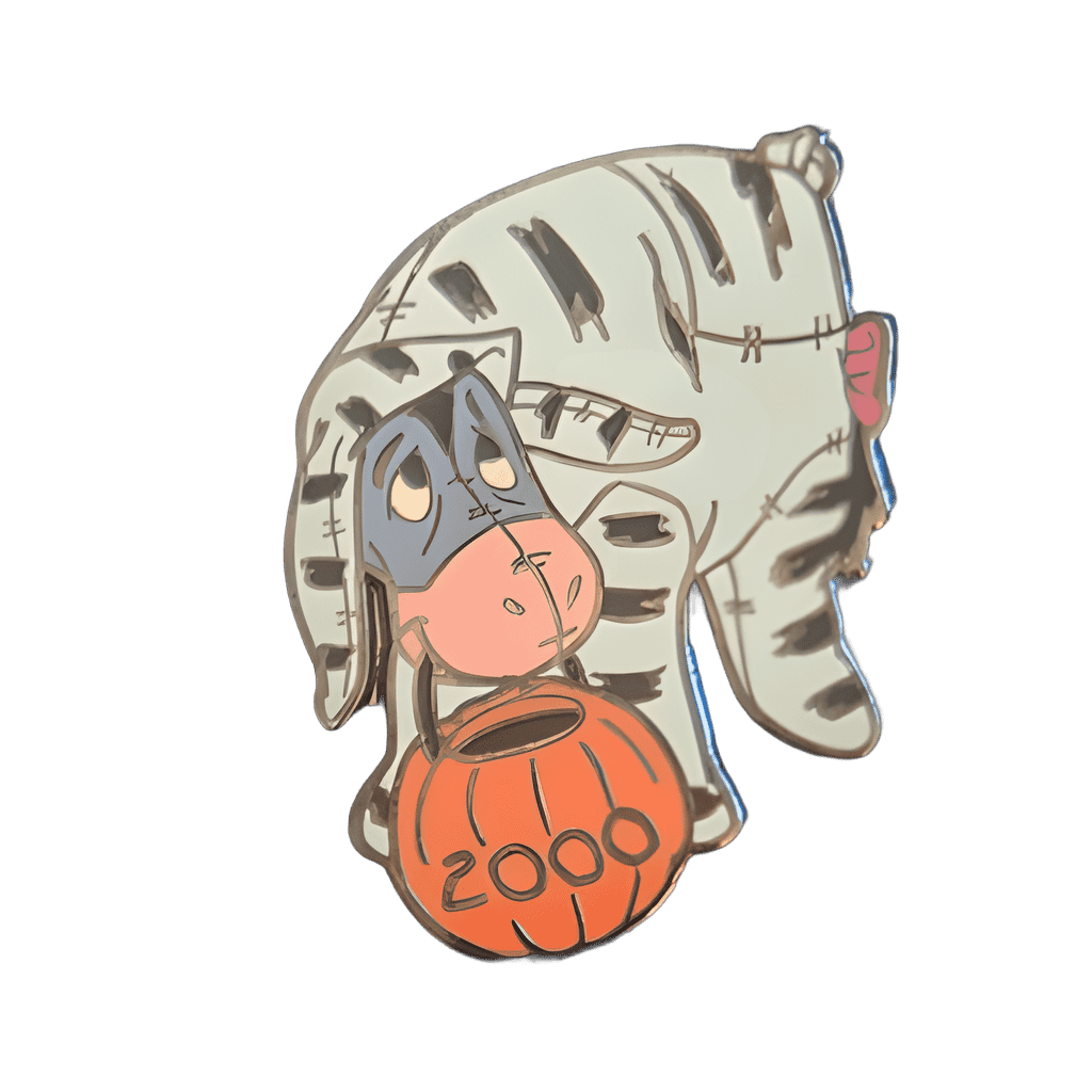 Eeyore Dressed as a Zebra Disney pin