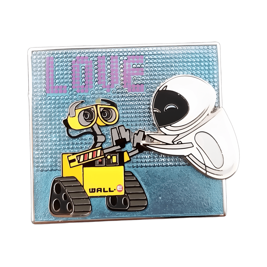 Wall-E and Eve Love Disney pin