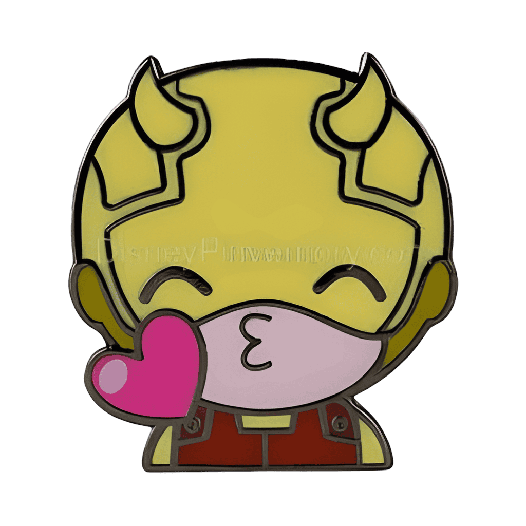 Kissy Face Daredevil Disney pin