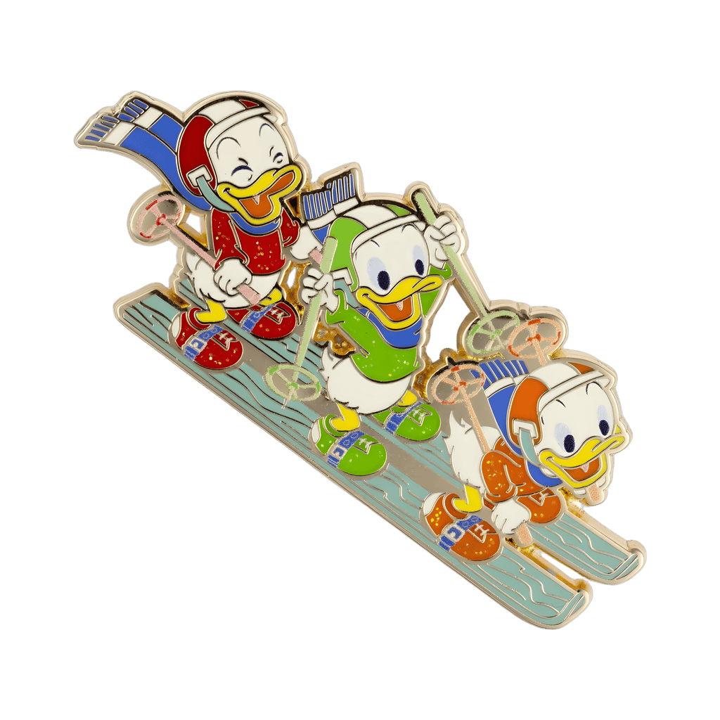 Huey, Dewey and Louis Skiing Mayhem Disney pin