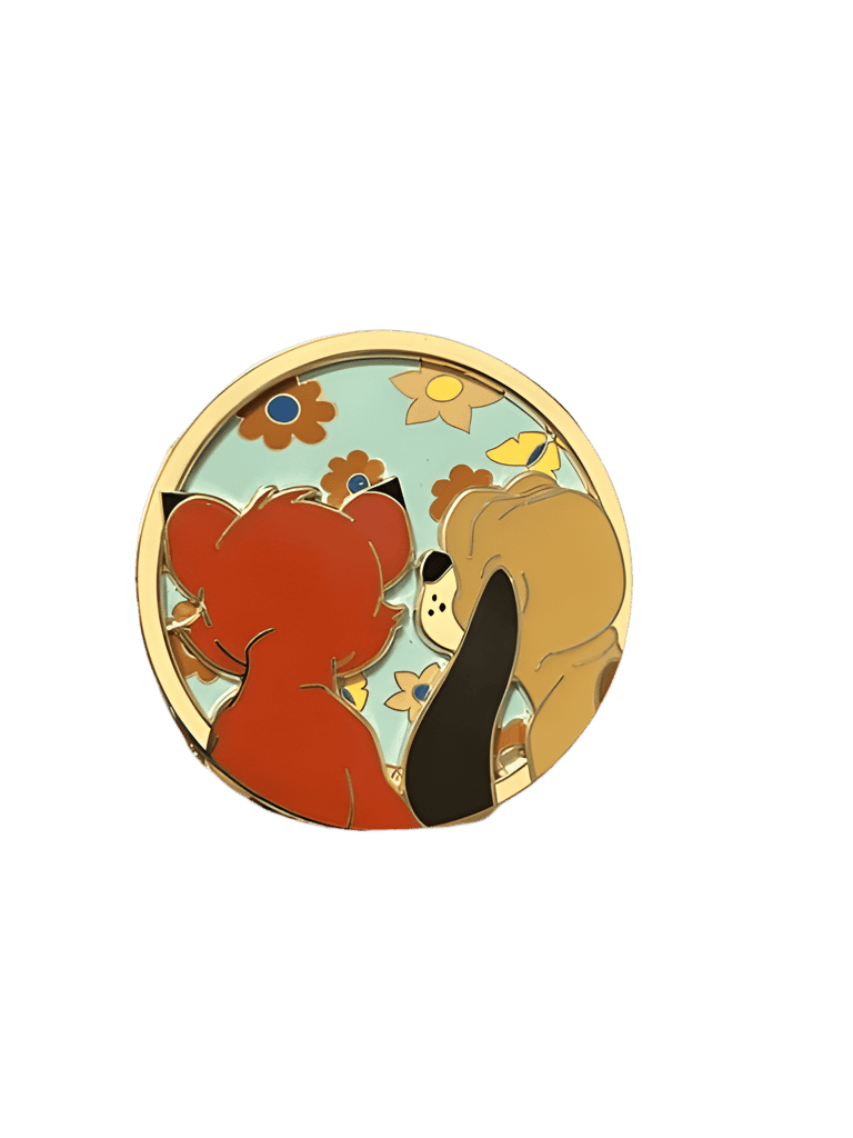 Tod and Copper Disney pin