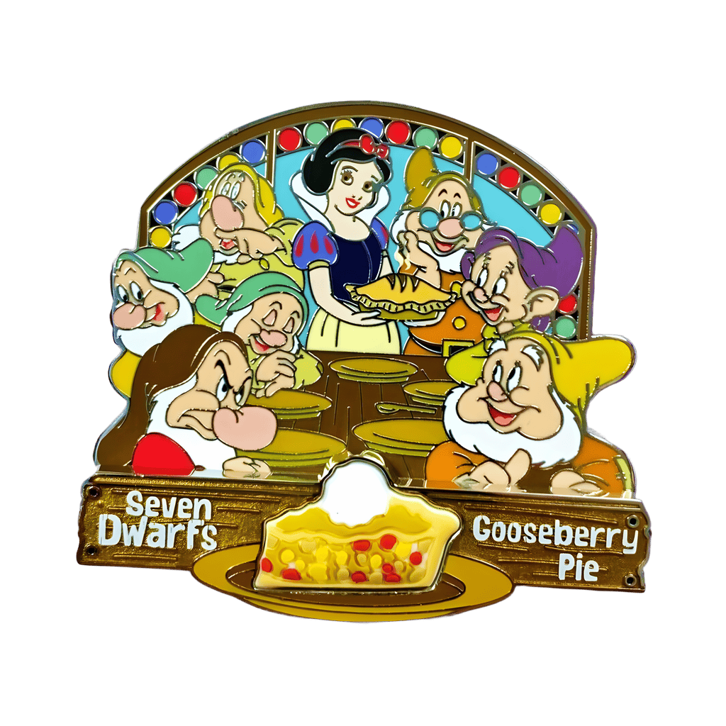 Snow White and the Seven Dwarfs' Gooseberry Pie Disney pin