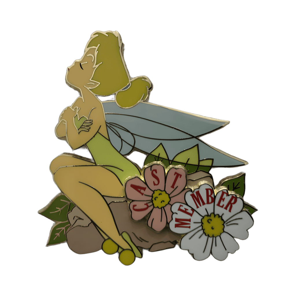 Tinker Bell - Fleur - cast - Disneyland Paris Disney pin