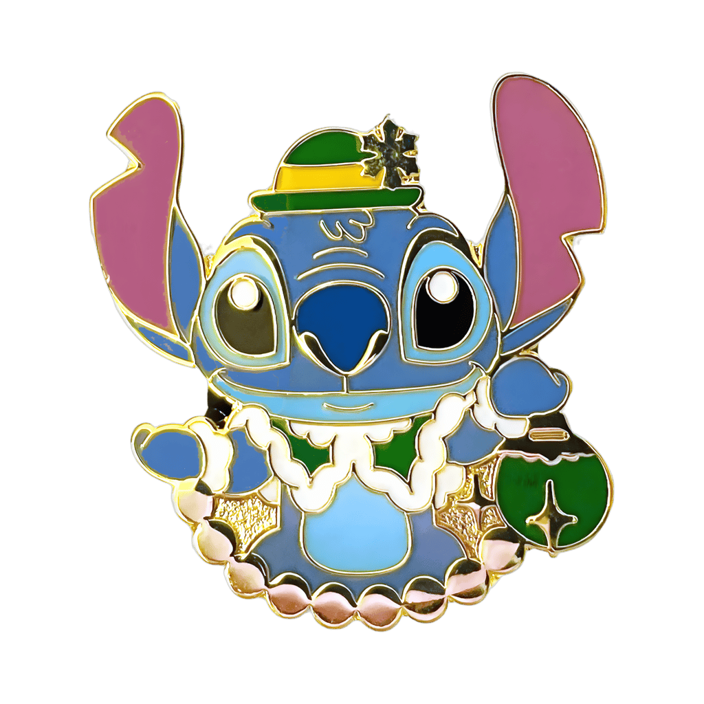 Green Holiday Outfit 2013 - Stitch with Ornament Disney pin