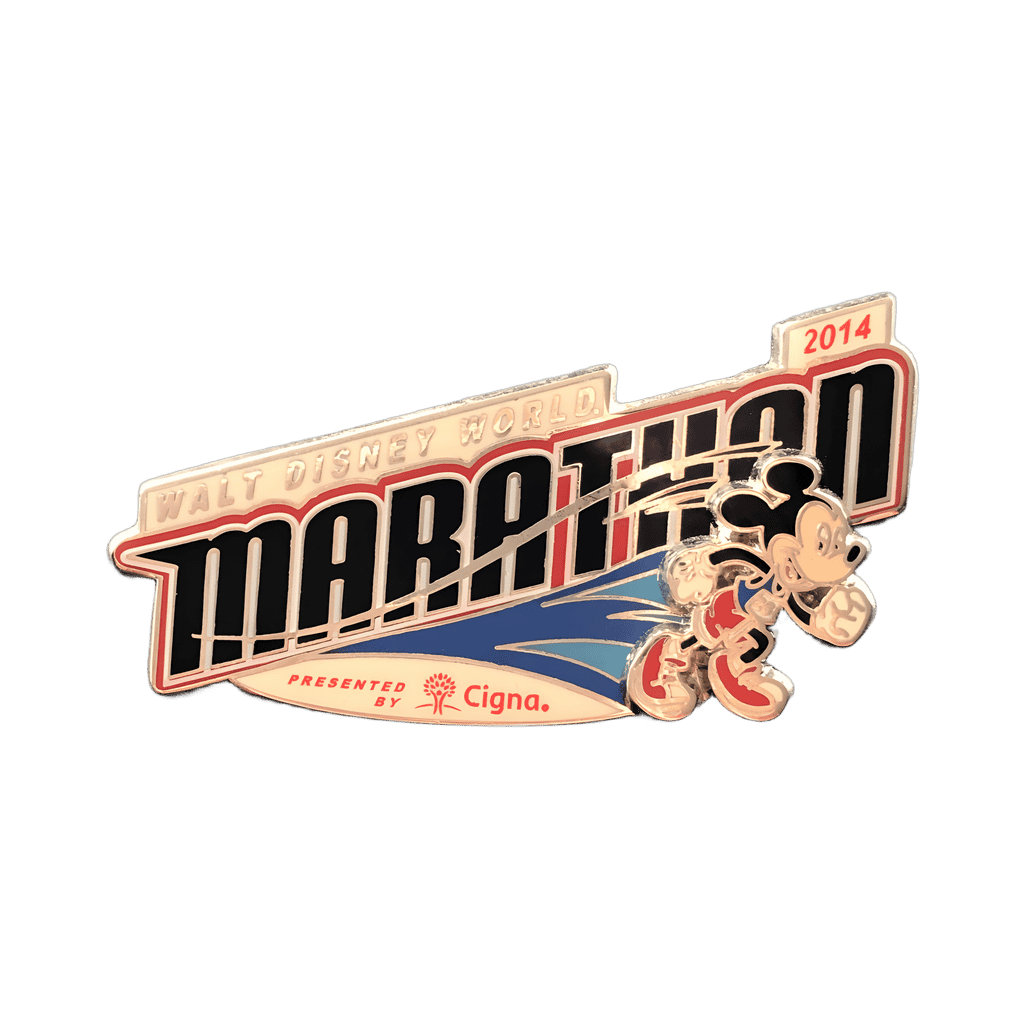 2014 Marathon Logo - Mickey Mouse Disney pin