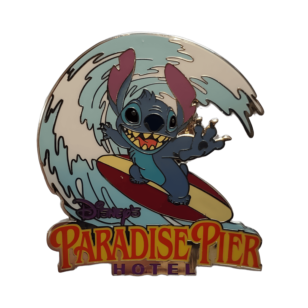 Disney's Paradise Pier Hotel Stitch Disney pin