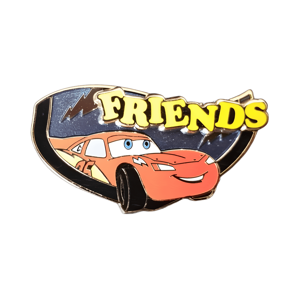 Lightning McQueen and Mater Pin Set - Lightning McQueen Disney pin