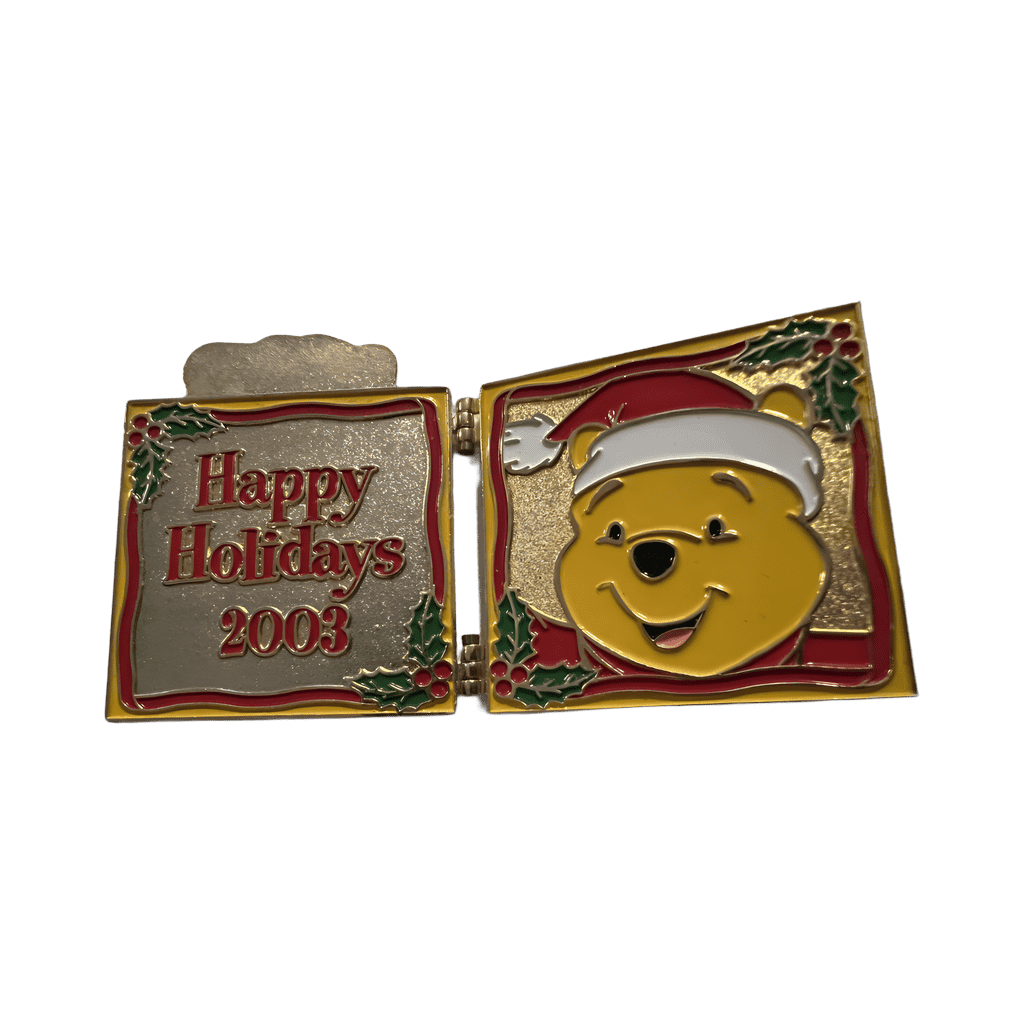 Winnie the Pooh Happy Holidays 2003 Disney pin