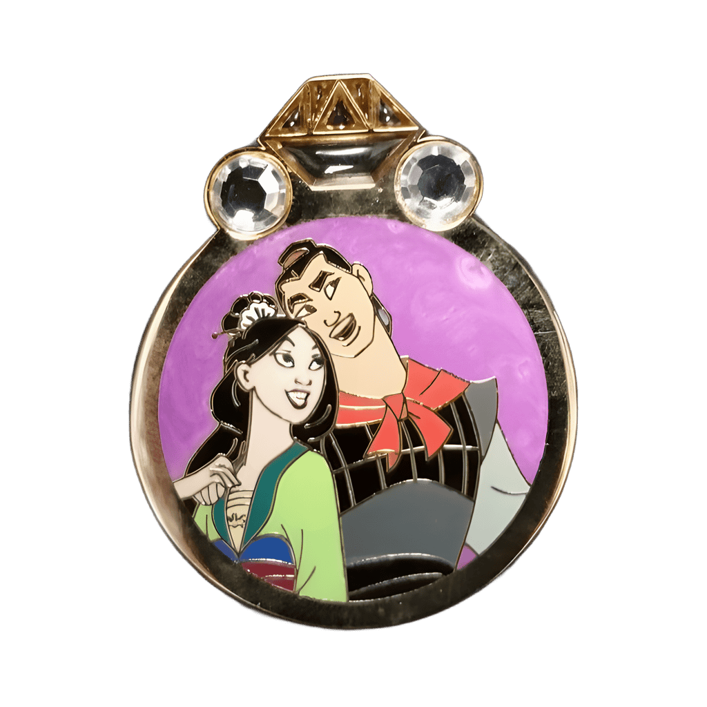 Mulan and Li Shang Disney pin