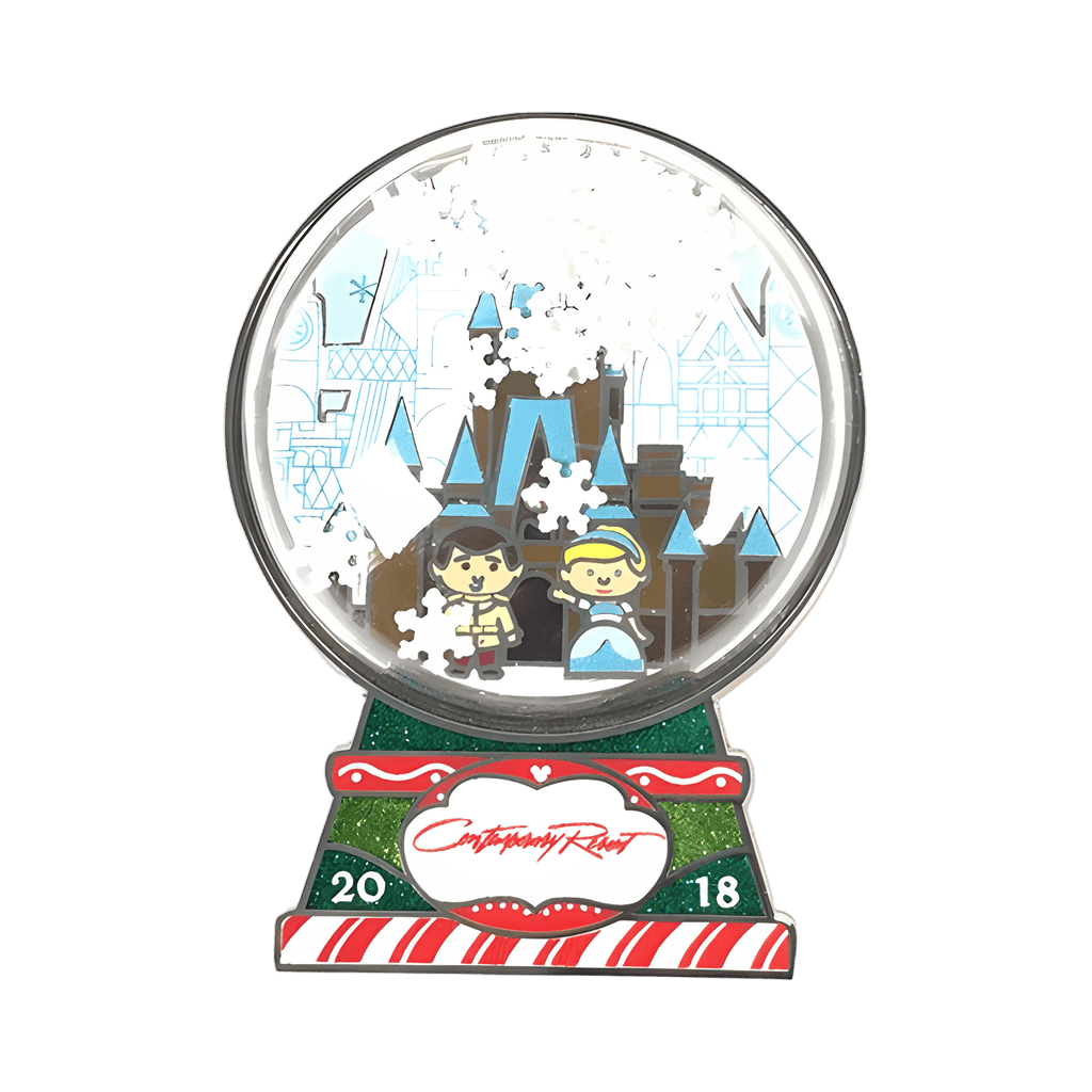 Contemporary Resort Snow Globe - Cinderella Disney pin