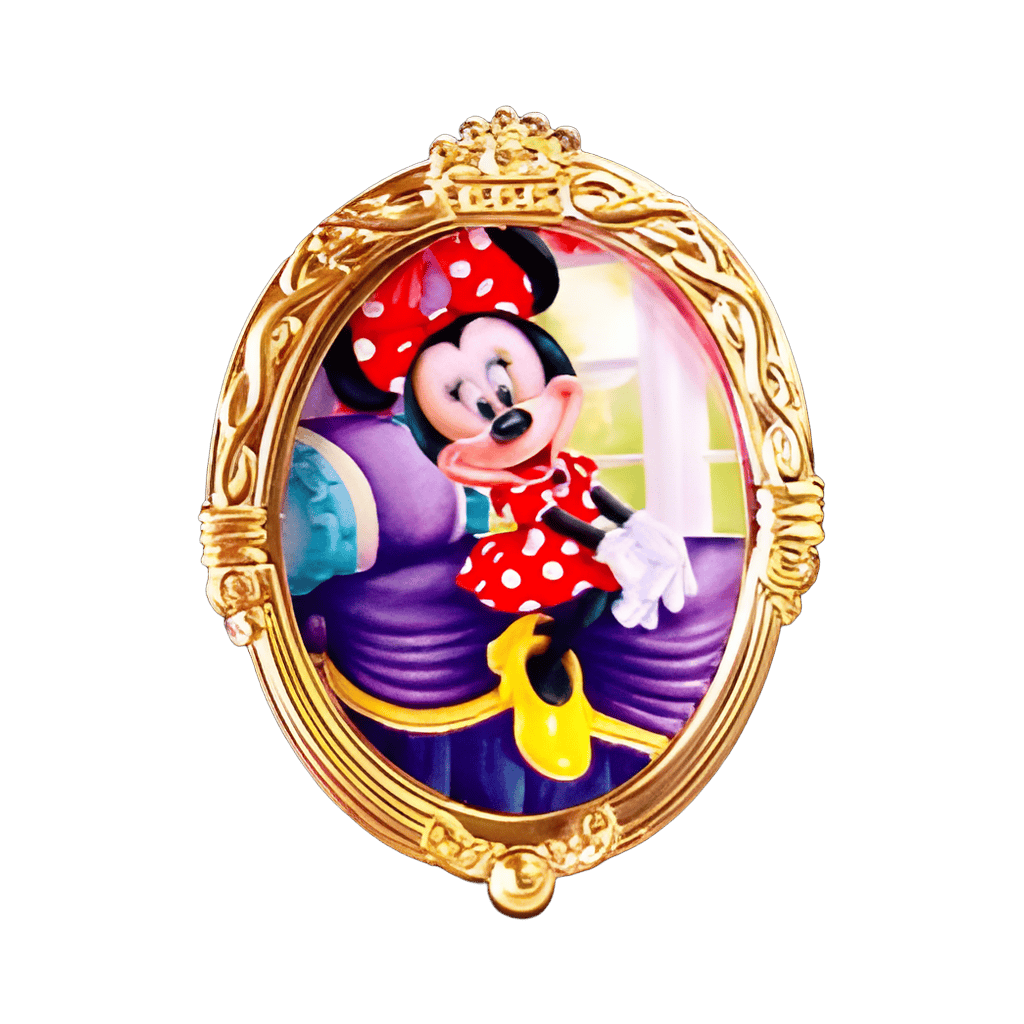 Minnie Mouse on Chaise Disney pin