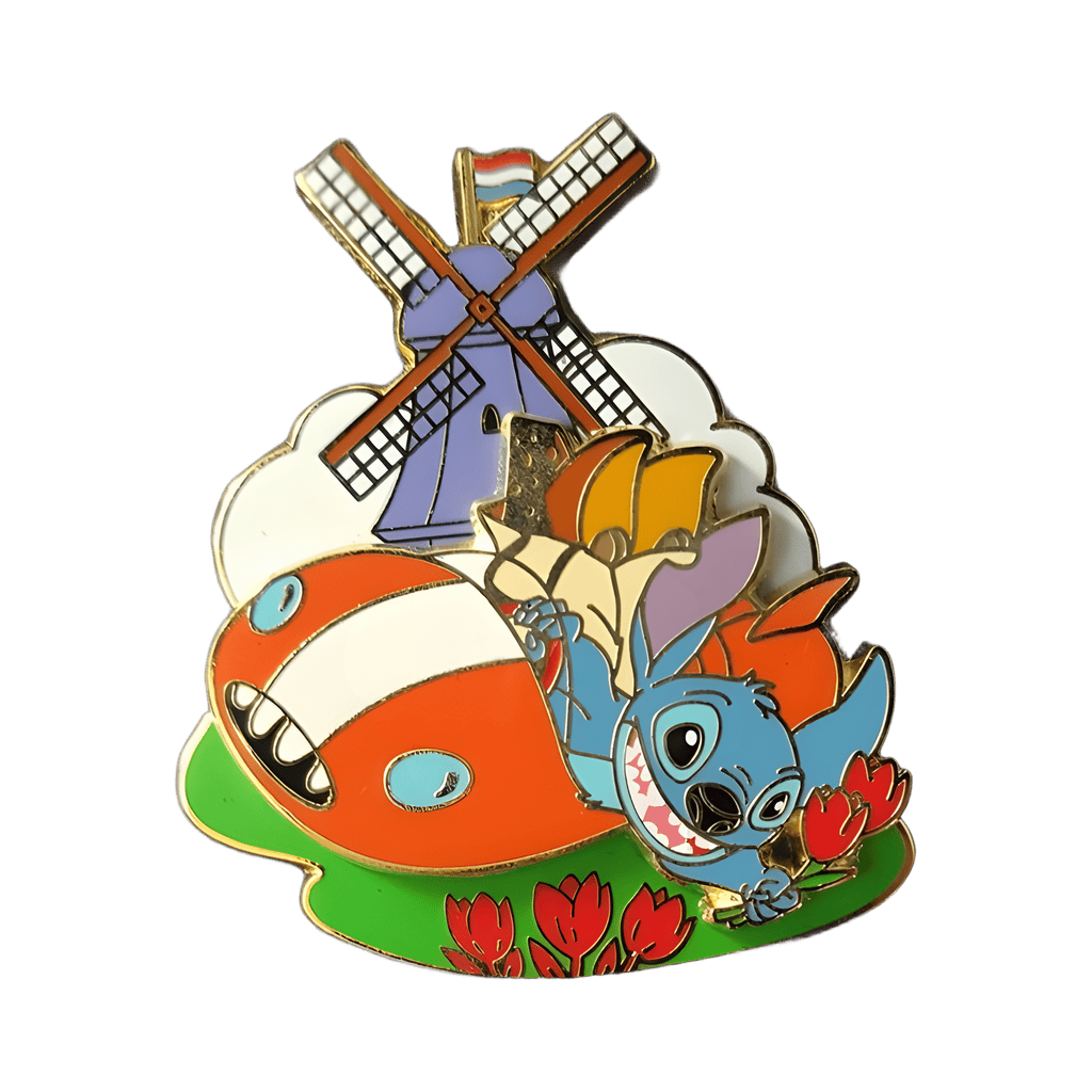 Stitch in Holland #4 Disney pin