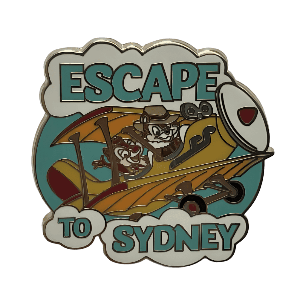 Chip & Dale - Escape to Sydney Disney pin