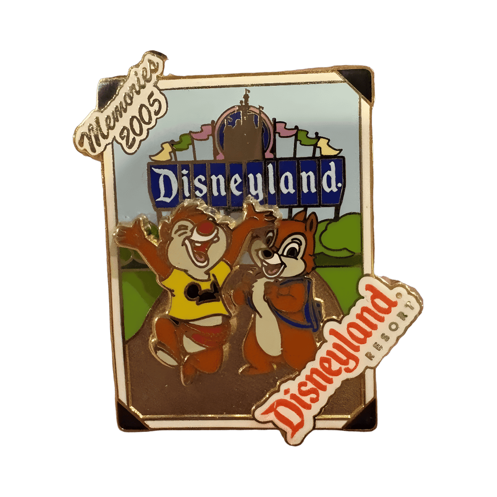Chip 'n' Dale at 1989 Marquee Disney pin
