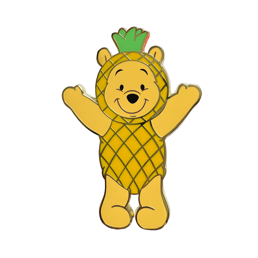 Pooh Dressed as Pineapple Disney pin