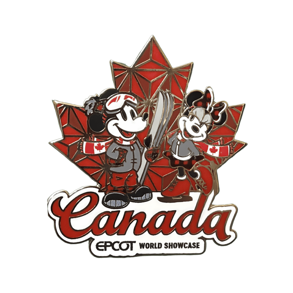 Canada - Mickey and Minnie Disney pin