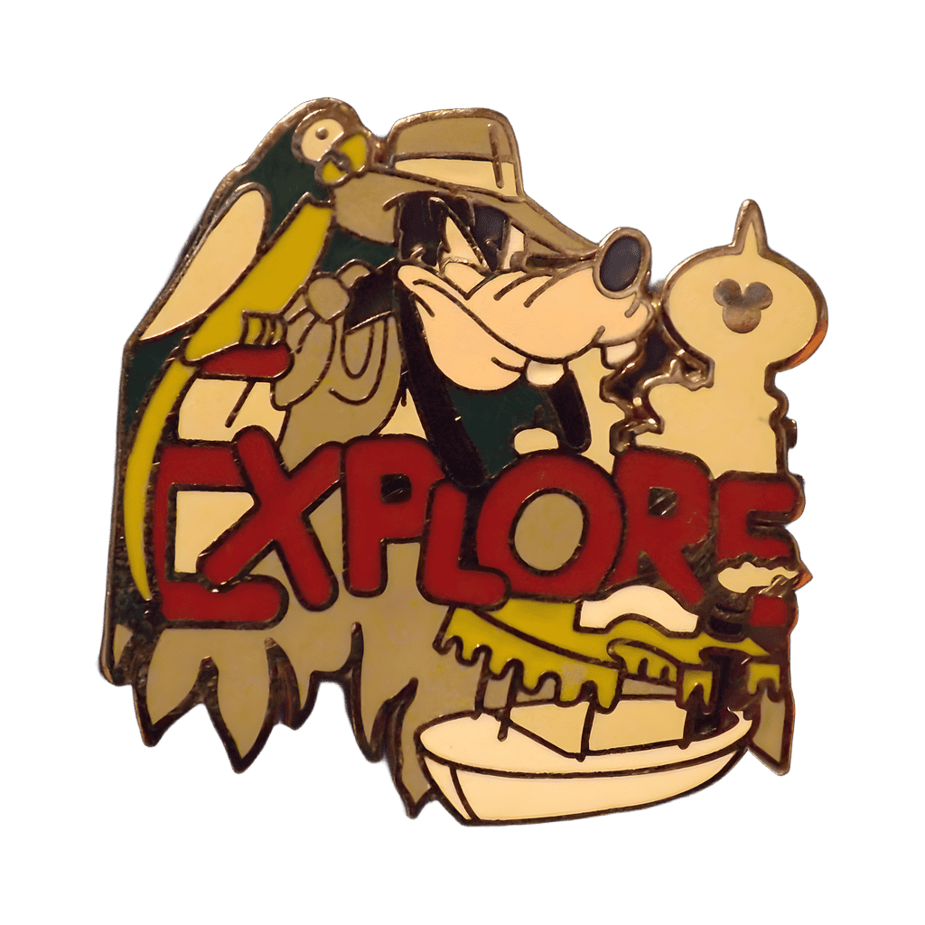 Goofy EXPLORE Disney pin