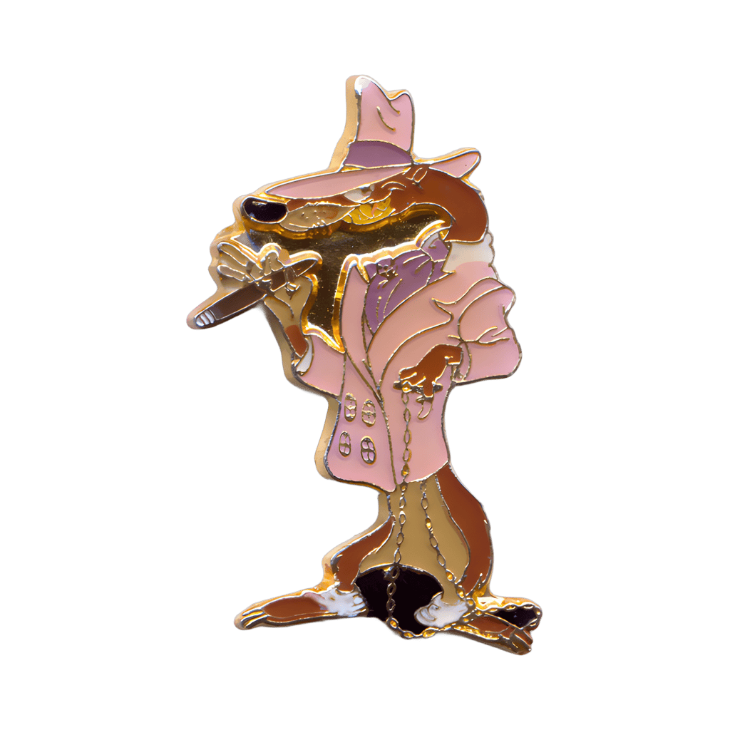 Smart Guy Weasel Disney pin