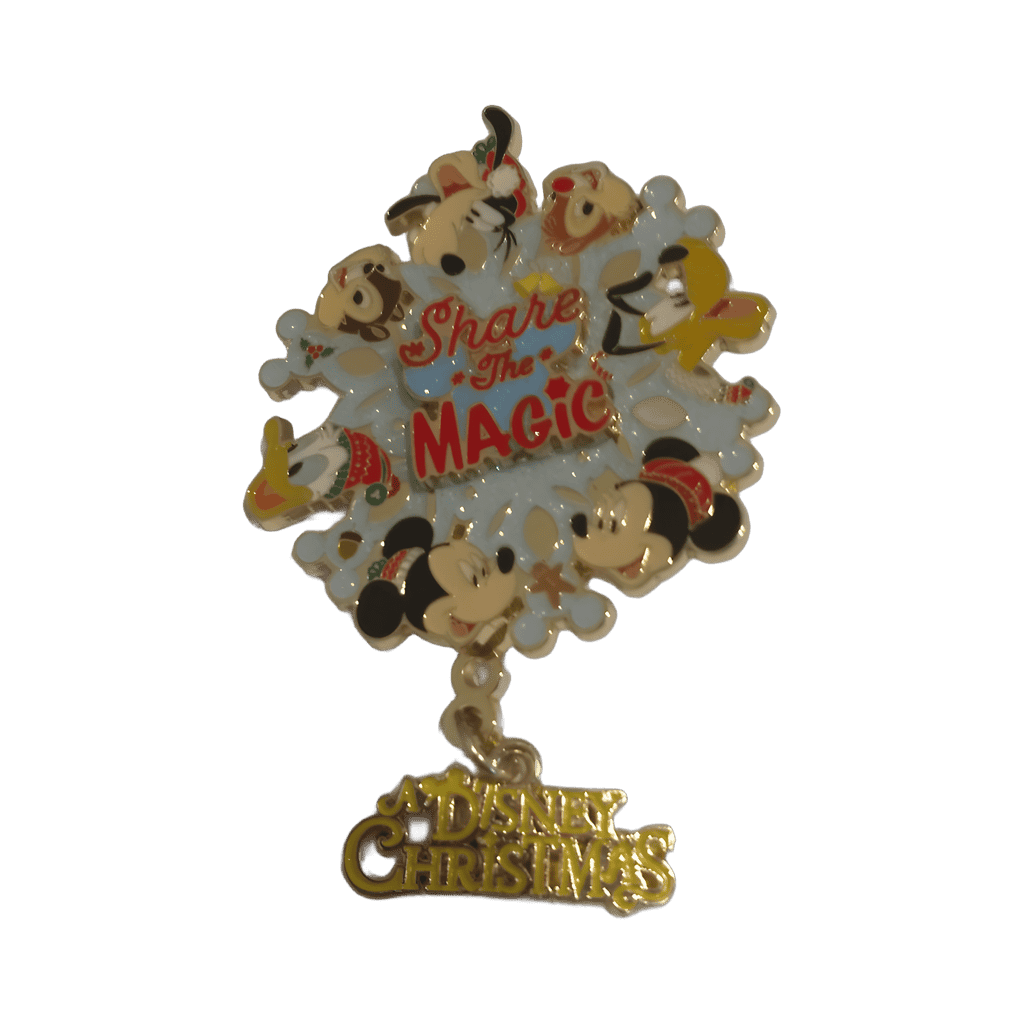 Share the Magic - Disney Christmas Dangle Disney pin
