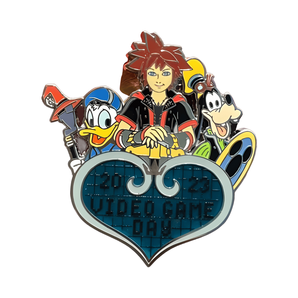 2023 Video Game Day - Donald, Goofy and Sora Disney pin