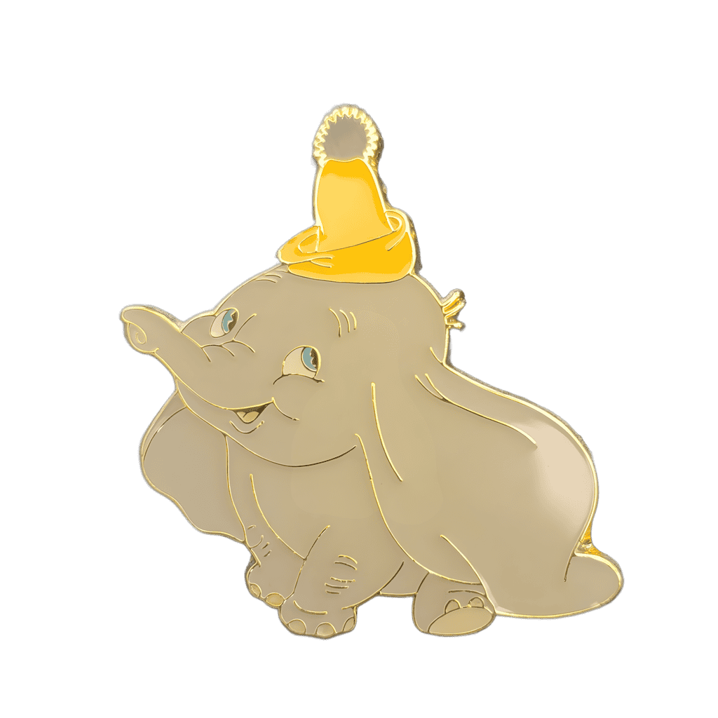 Dumbo with yellow hat Disney pin