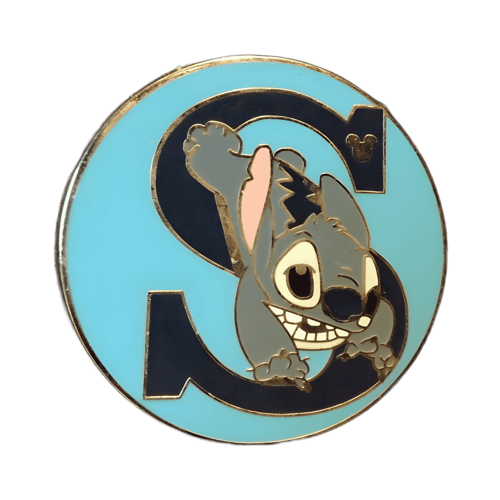 S for Stitch Disney pin